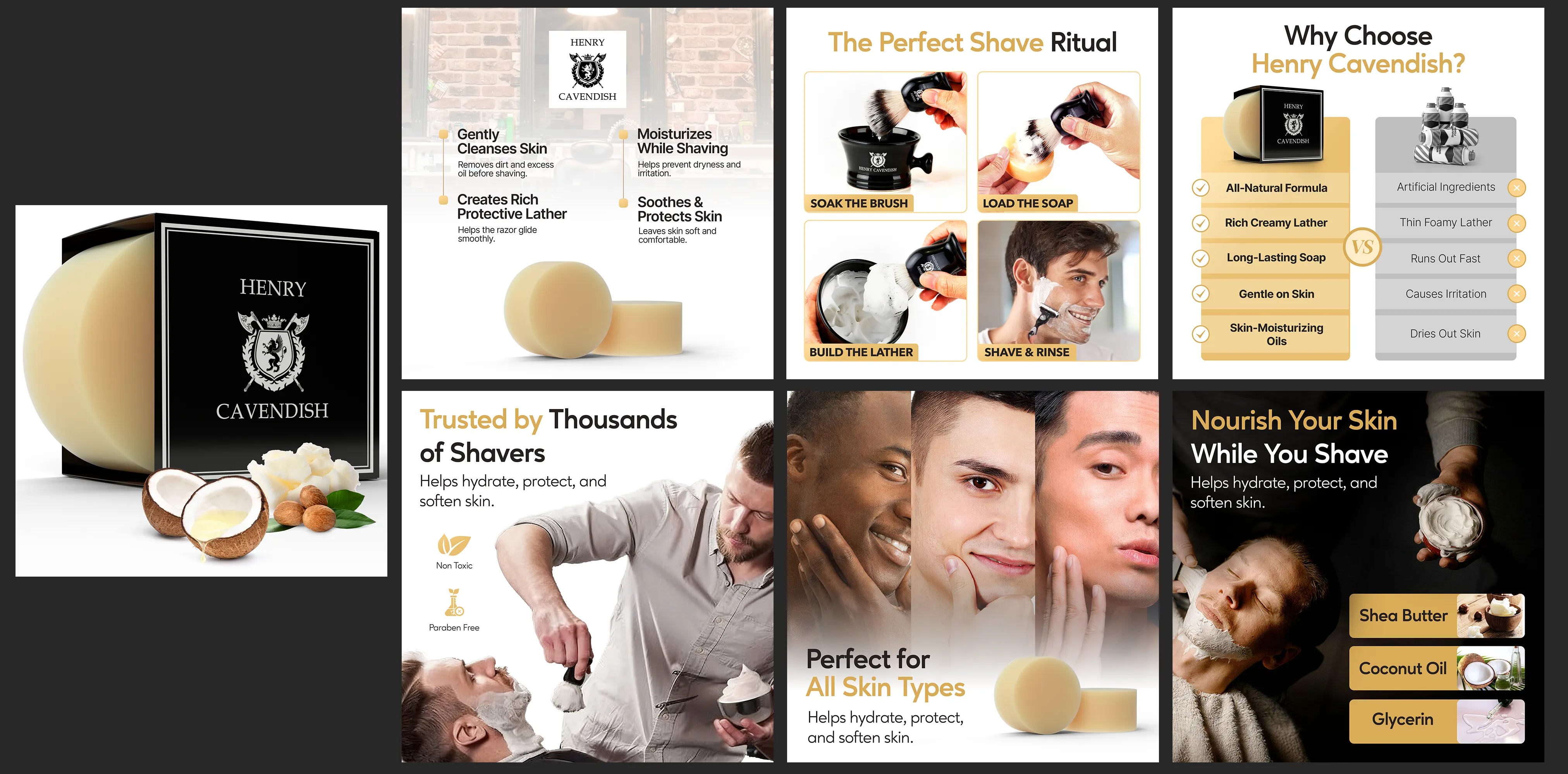 Henry Cavendish - Shave soap